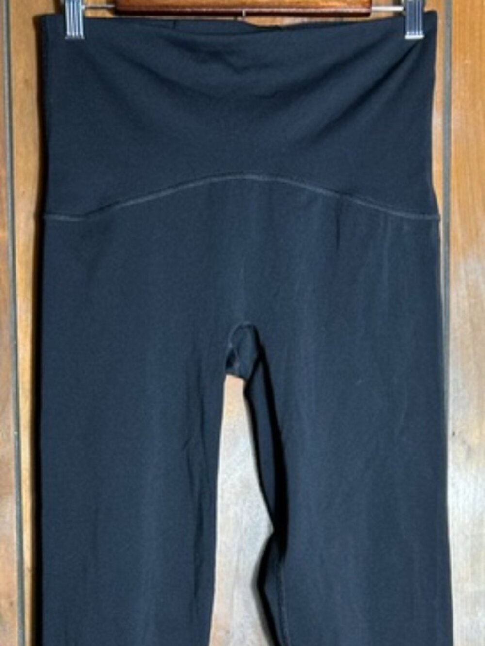 Spanx by Sara Blakely Leggings Womens Sz Large Black Activewear High Waist